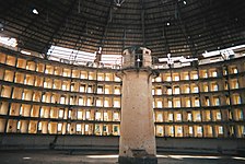 Pohled do vnitřku Presidio modelo, věznice na ostrově, na Kubě
