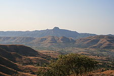 Pune yakınlarındaki Deccan Tuzakları