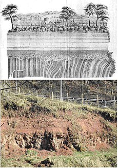 La inconformidad en Jedburgh: ilustrada por John Clerk en 1787 con una fotografía reciente de Keith Montgomery  