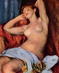 La baineuse endormie (1897: Bagnante addormentata)