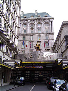 Il Savoy Hotel, Londra