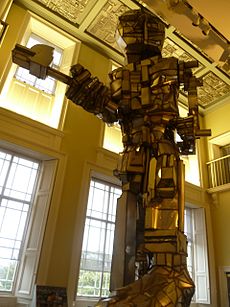 Vulcano de Paolozzi (1999), Museo Escocés de Arte Moderno, Edimburgo  