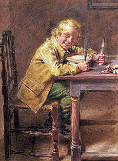Vánoční koláč, autor: William Henry Hunt