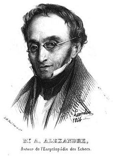 Ārons Aleksandrs, Aleksandra Lemleina zīmējums (1844)