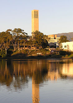 Storke Tower på UCSB, Santa Barbara.
