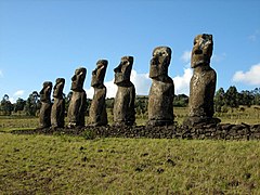The Mohais of Easter Island