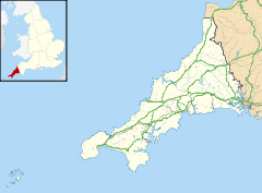 Roseland Peninsula is located in Cornwall