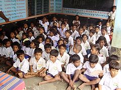Scuola elementare in India