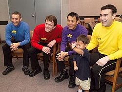 The Wiggles: Anthony Field, Murray Cook, Jeff Fatt a Greg Page