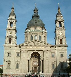 Stefanusbasiliek in Boedapest, Hongarije  