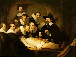 Rembrandt's "The Anatomy of Dr. Tulp."