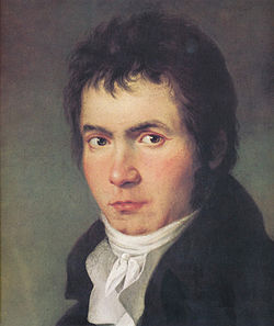 Beethoven 1804, det år då han började arbeta på den femte symfonin.