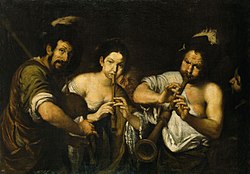 Bernardo Strozzi "Koncertas", 1630/31 m., Kadrioru kunstimuziejus.