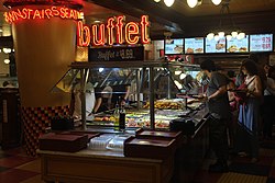 Bufet v restauraci Buffet