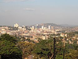 Kampala, capitale dell'Uganda