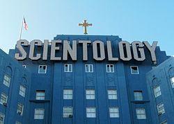 Un bâtiment de la Scientologie à Los Angeles, Californie