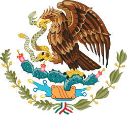 Mexicos våbenskjold.