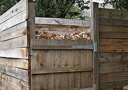 Contenedor de compost  