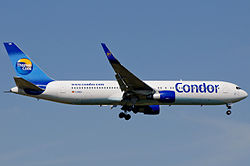 Condor setzt die Boeing 767-300ER ein