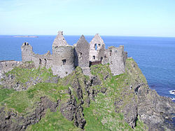 Castillo de Dunluce.  