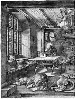 Sveti Hieronim, Albrecht Dürer 1514