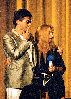 Falco a herečka Ursela Monn (1986)