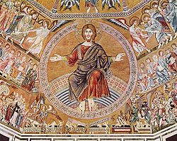 Coppo di Marcovaldo, Christus in Majesteit