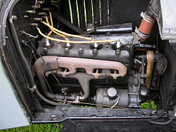 El motor del Modelo T.