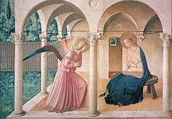 "Förkunnelsen" i San Mark's kloster