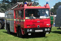 Este camión de bomberos de Shelvoke &amp; Drewry apareció en las series 1 y 2  
