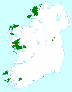 Tie ir Gaeltacht apgabali