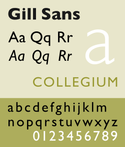 エリック・ギル氏によるGill sans書体は、ロンドンの地下鉄で使用されています。