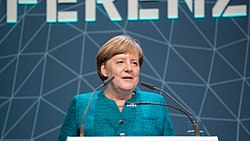 Kanclerė Angela Merkel.