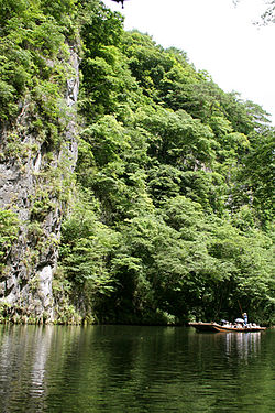 Garganta de Geibikei, Ichinoseki  
