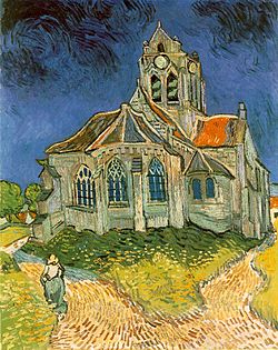 Van Gogh: La iglesia de Auvers (1890)