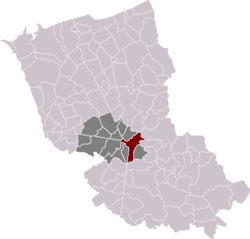 Cassel en el actual Flandes francés.  