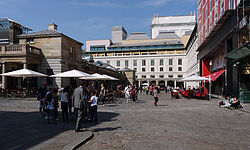 Un'altra visione dell'area del mercato centrale