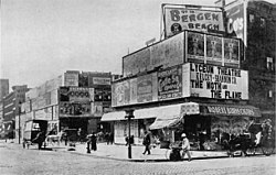 Broadway ved 42nd Street i 1898