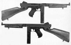 Mitragliatrice Thompson, modello M1A1