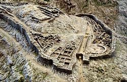 Model of the ruins