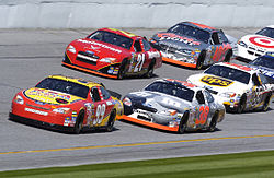 Trénink na závod Daytona 500