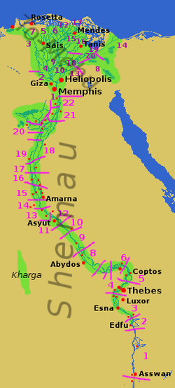 Hitos del Antiguo Egipto  