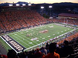 Reser Stadium, domov fotbalového týmu Oregon State Beavers  