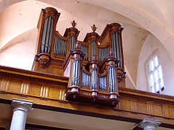 Órgão francês construído por Callinet (1837) Saint-Etienne, França