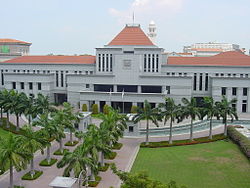 Singapur Parlamento Binası.