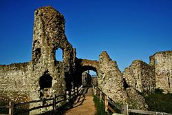 Pevensey Castle  