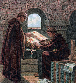 Domesday Bookin kirjoittaminen.