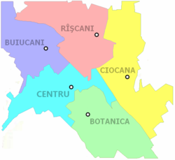 Sektory w Kiszyniowie