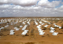 Shelterboxar som skickades till Kenya efter torkan och hungersnöden i maj och juni 2011