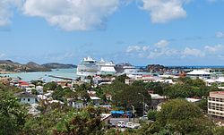 John's, capital de Antigua y Barbuda  